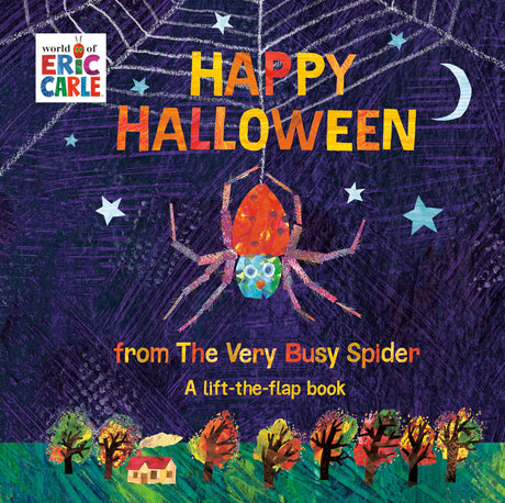 Happy Halloween from The Very Busy Spider: A Lift-the-Flap Book (The World of Eric Carle) - Retail Maharaj