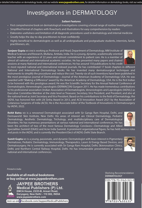 INVESTIGATIONS IN DERMATOLOGY - Retail Maharaj