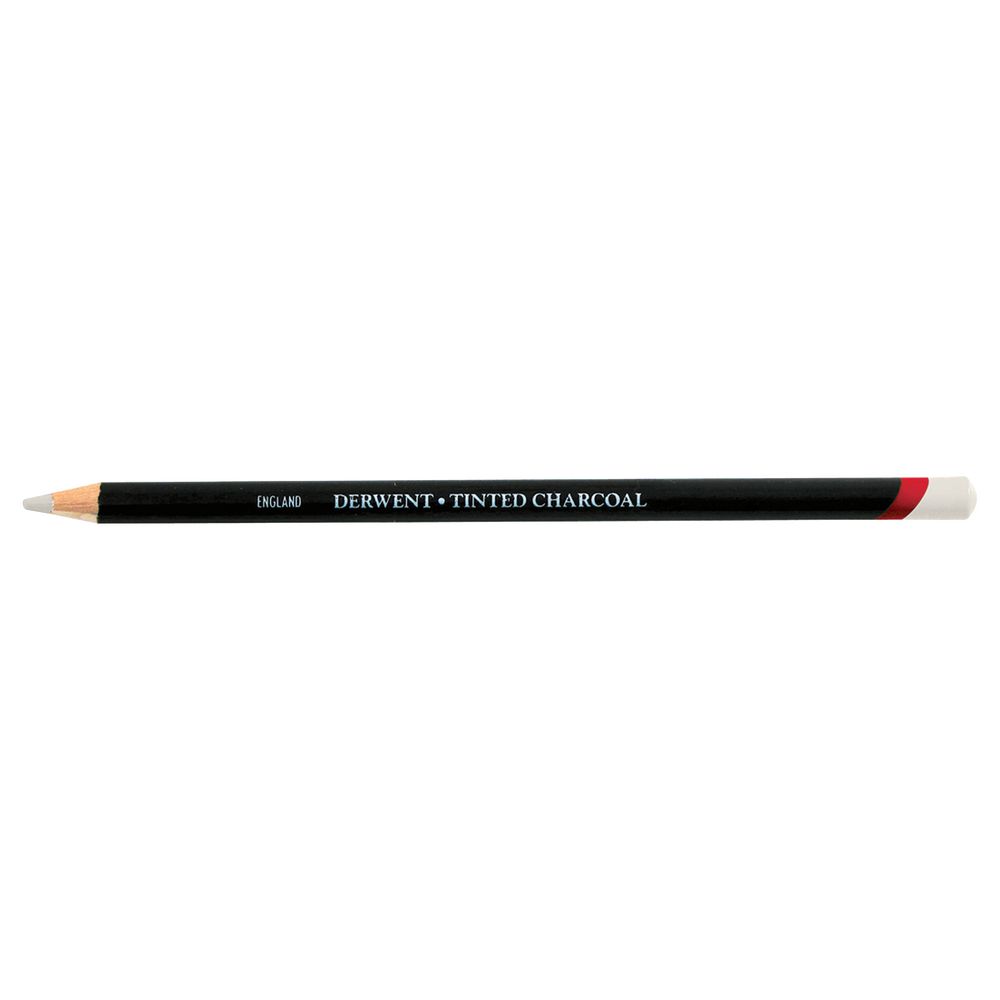 Derwent Tinted White Charcoal Pencil for Drawing and Highlighting - Retail Maharaj