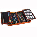 Mont Marte 174 Piece Deluxe Art Set in Wood Box - Retail Maharaj