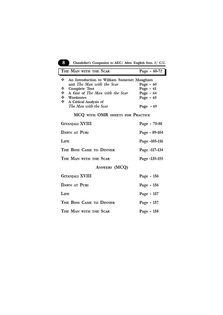 Alternative English (AEC), Semester-3, C.U (English Version) - Retail Maharaj