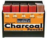 General’s “The Original” Charcoal Pencils – Assorted Grades & White - Retail Maharaj