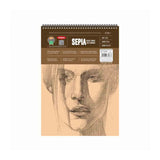 Anupam Sepia Beige Toned Sketchbook Wiro Bound 140GSM - Retail Maharaj