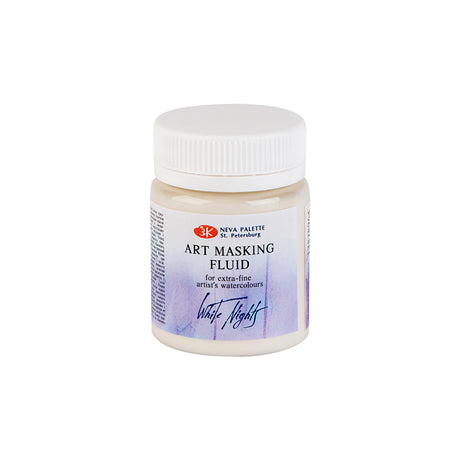 White Nights Art Masking Fluid for Watercolour, Gouache & Ink – 50 ml - Retail Maharaj