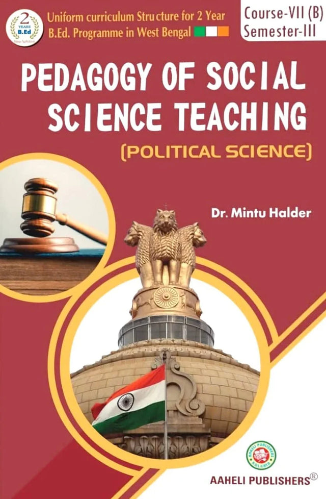Pedagogy Of Social Science Teaching ( Political Science) Sem- III (English Version) Latest Edition - Retail Maharaj