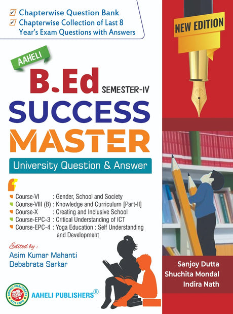 B.Ed Success Master Semester IV 2025 (English Version) Latest Edition - Retail Maharaj