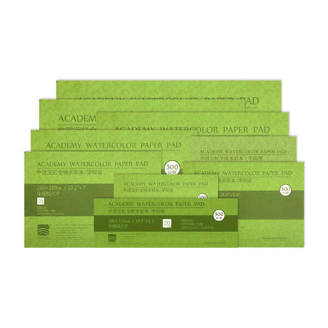 Baohong Academy Cold Press Watercolour Block 300gsm 20 Sheets - Retail Maharaj