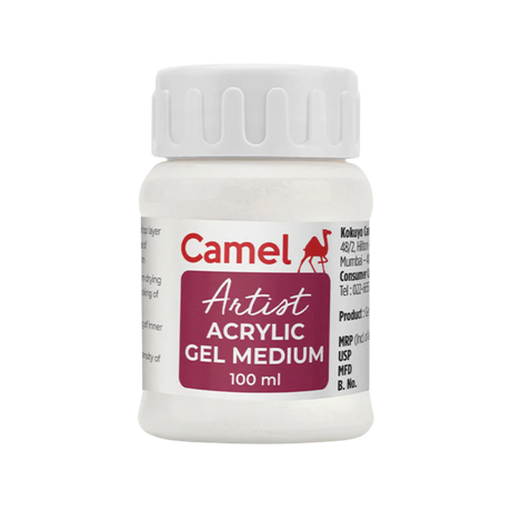 Camel Acrylic Gel Medium 100ml - Retail Maharaj