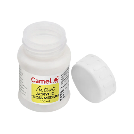 Camel Acrylic Gloss Medium 100 ml - Retail Maharaj