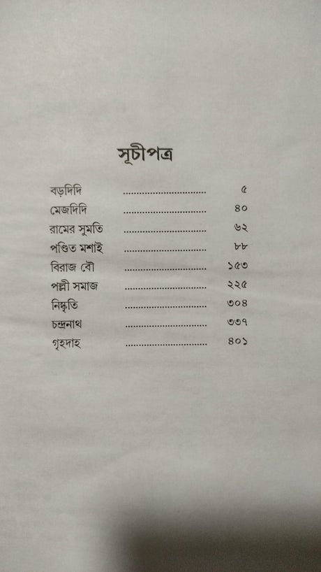 Sharatchandra Rachana Samagra (Bengali Version) - Retail Maharaj