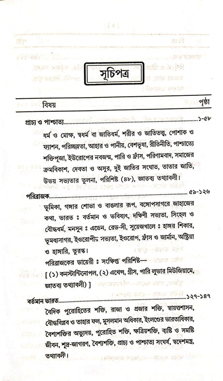 Bibekananda Rachana Samagra (Bengali Version) - Retail Maharaj