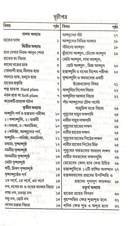 Hastrarekha Bichar (Bengali Version) - Retail Maharaj