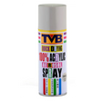 TVB Acrylic Aerosol Spray Grey 400ml for Artistic Projects - Retail Maharaj