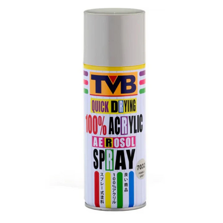 TVB Acrylic Aerosol Spray Grey 400ml for Artistic Projects - Retail Maharaj