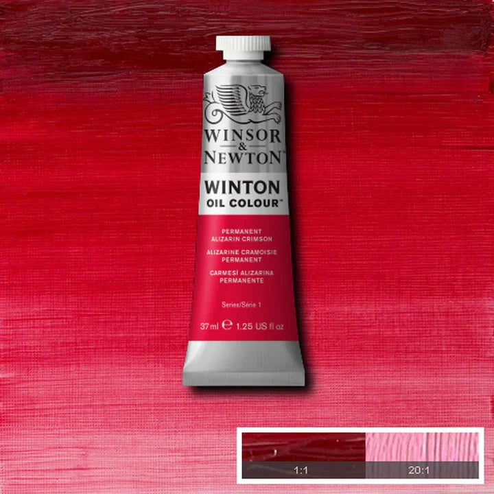 Winsor & Newton Winton Oil Colour Paint 37ml Lemon Yellow Hue - Retail Maharaj