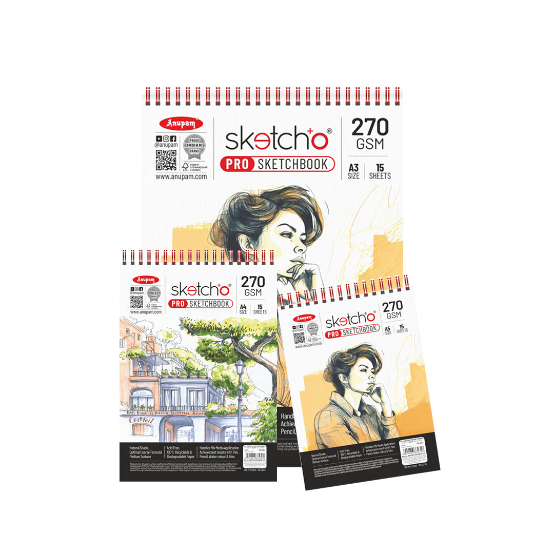 Saunders Waterford Cold Pressed Watercolour Paper Pad 300 GSM – 100% Cotton (Open Stock) - Retail Maharaj