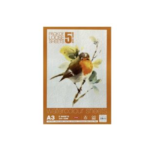Anupam Watercolor Paper - 300gsm Cut Packs A5, A4 & A3 - Retail Maharaj