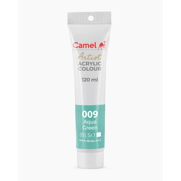 Camel Artist Acrylic Colours (Individual Tube of 120ml) - Retail Maharaj