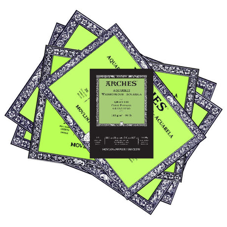 Arches Watercolour Cold Pressed Block and Pad 185 GSM - Retail Maharaj