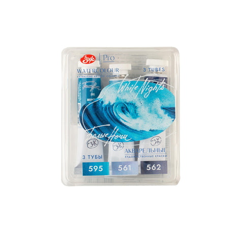 WHITE NIGHTS Granulating Colors Extra Fine Artists Grade Watercolors Tubes Set - Retail Maharaj