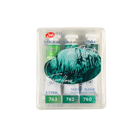 WHITE NIGHTS Granulating Colors Extra Fine Artists Grade Watercolors Tubes Set - Retail Maharaj