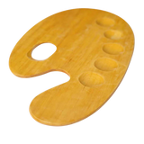 Retail Maharaj Wooden Palette Medium 14.5x7.5 Inches - Retail Maharaj