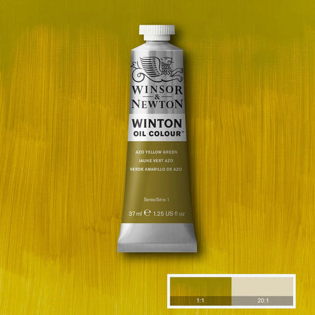 Winsor & Newton Winton Oil Colour Paint 37ml Lemon Yellow Hue - Retail Maharaj