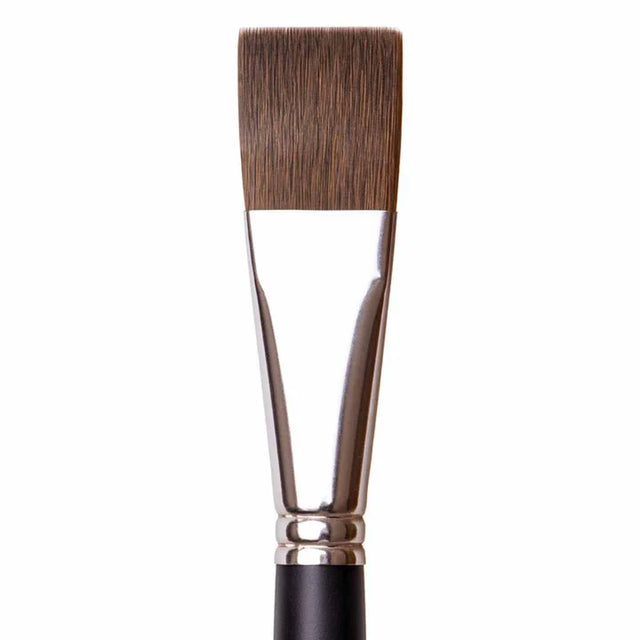 Stationerie Flat Brush Size 24 Velour Mix Media - Retail Maharaj