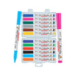 ADD GEL Pre-Calligraphy Carved Edge Tip Pen Set of 12 Assorted Colours - Retail Maharaj