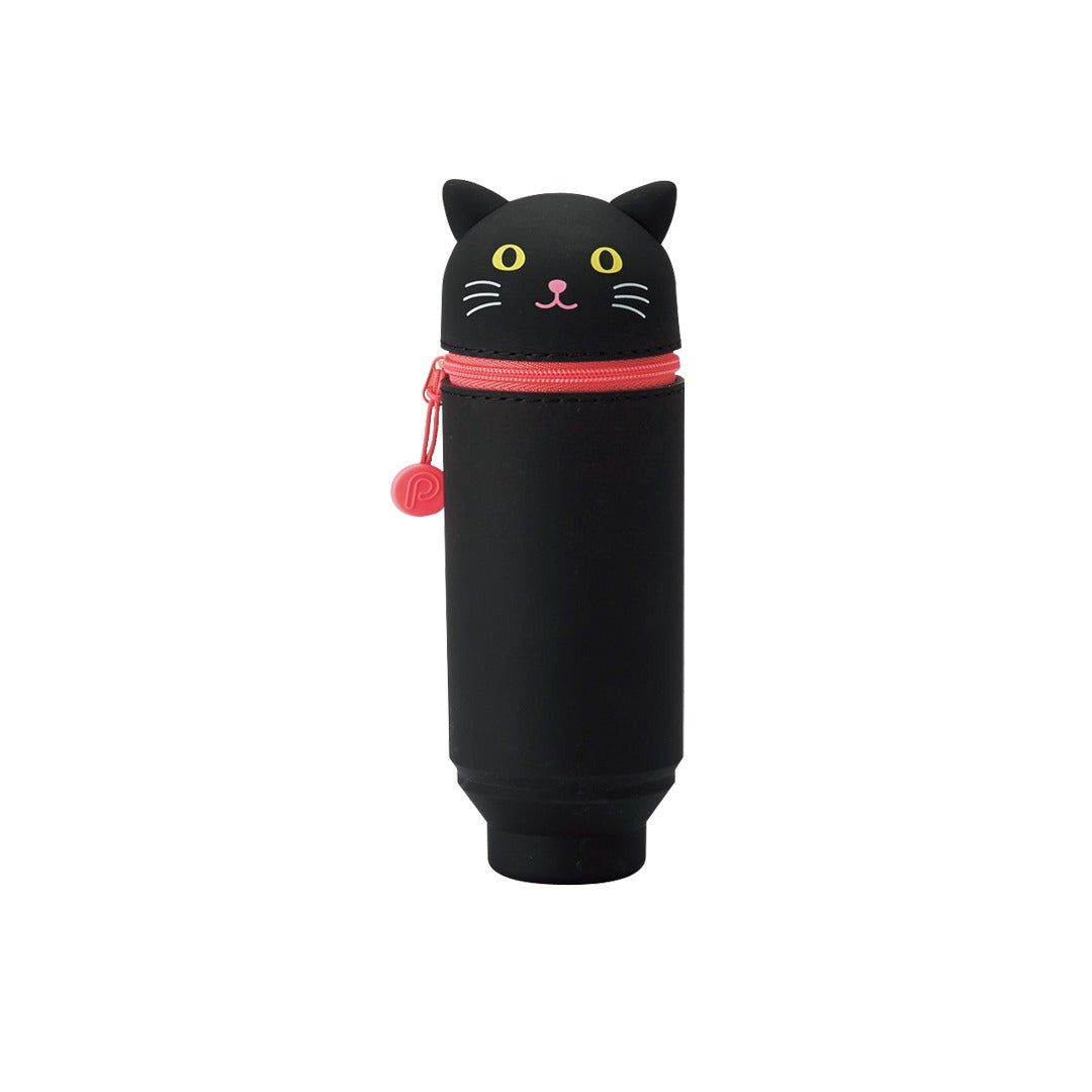 Lihit Lab Smart Fit PuniLabo Silicone Stand Up Pen Case Animal Design - Retail Maharaj