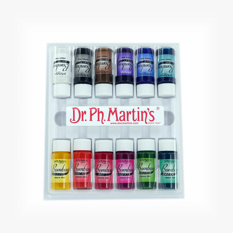 Dr. Ph. Martin’s BOMBAY INDIA INK, 0.5 OZ, SETS ALL KINDS - Retail Maharaj