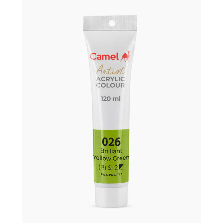 Camel Artist Acrylic Colours (Individual Tube of 120ml) - Retail Maharaj