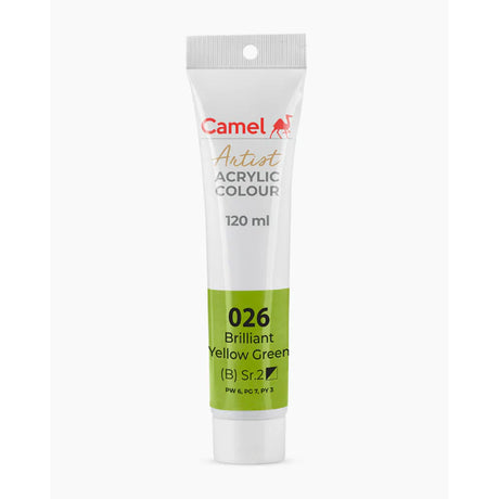 Camel Artist Acrylic Colours (Individual Tube of 120ml) - Retail Maharaj