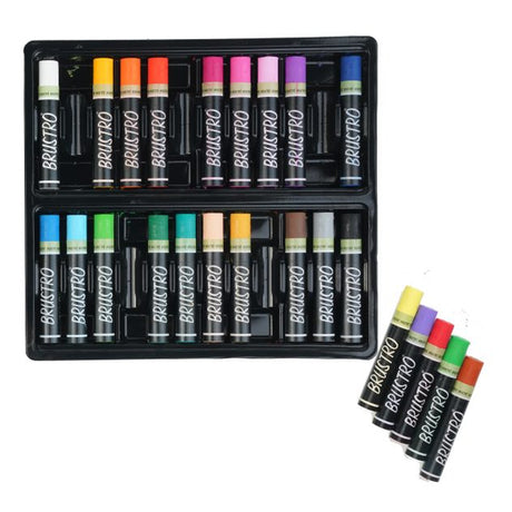 Brustro Artists Oil Pastels Set - Retail Maharaj