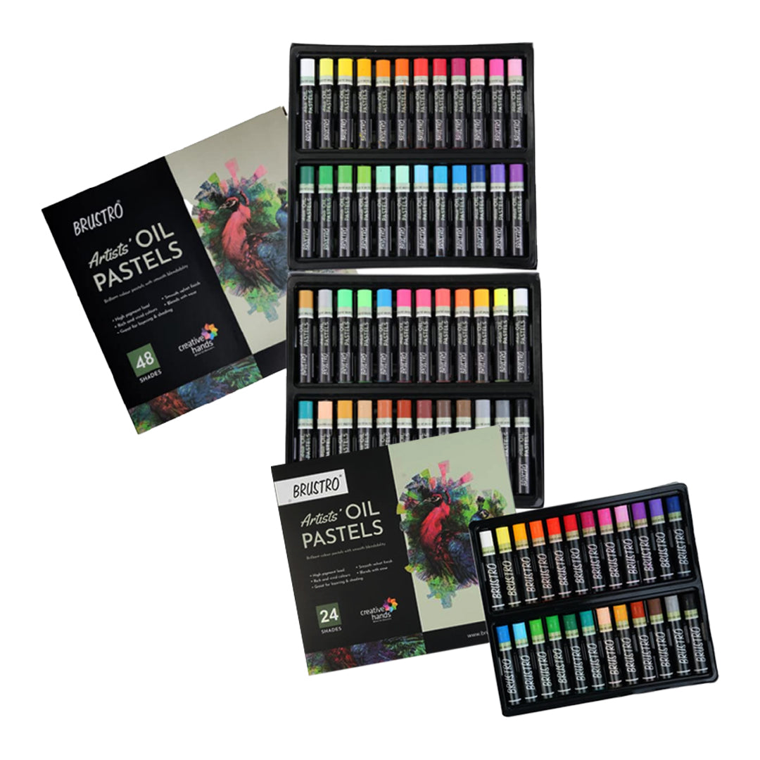 Brustro Artists Oil Pastels Set - Retail Maharaj