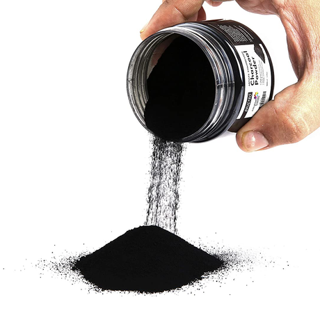 Brustro Artists Compressed Charcoal Powder 100 ml - Retail Maharaj