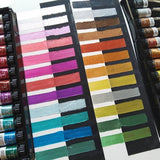 Brustro Artists Metallic Acrylic Colour Set Premium 24 Shades 12ml Tubes - Retail Maharaj