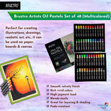 Brustro Artists Oil Pastels Set - Retail Maharaj