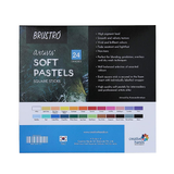 Brustro Artists Soft Pastel Colour Set for Drawing and Painting - Retail Maharaj