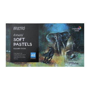 Brustro Artists Soft Pastel Colour Set for Drawing and Painting - Retail Maharaj