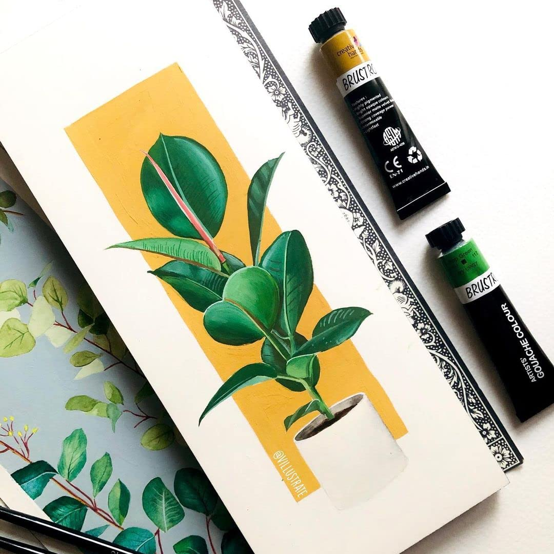 Brustro Artists Gouache Colour Set of 12 & 24 - Retail Maharaj