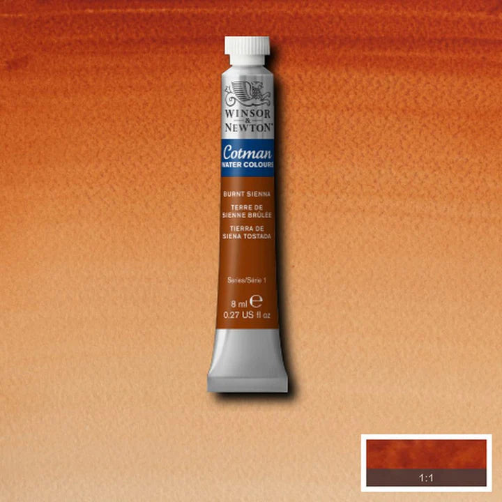 Winsor & Newton Cotman Water Colour 8ML – Lamp Black - Retail Maharaj