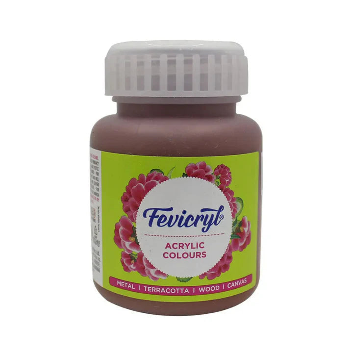 Pidilite Fevicryl Acrylic Colour 100ml Black - Retail Maharaj