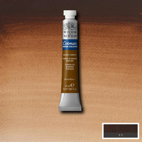 Winsor & Newton Cotman Water Colour 8ML – Lamp Black - Retail Maharaj