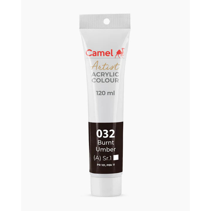 Camel Artist Acrylic Colours (Individual Tube of 120ml) - Retail Maharaj