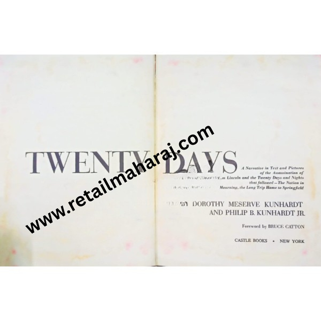 twenty days 1st edition - Retail Maharaj
