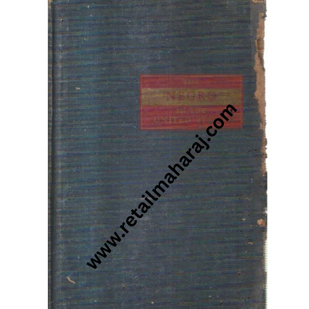 the negro in the united states 1st edition - Retail Maharaj