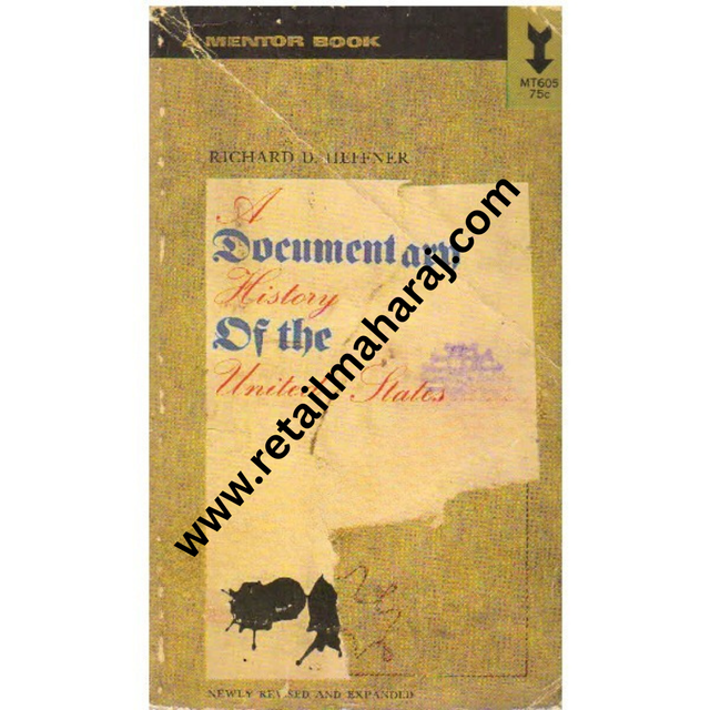A Documentary History of the United States - Retail Maharaj