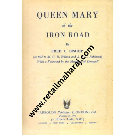 queen mary of the iron road 1st edition - Retail Maharaj