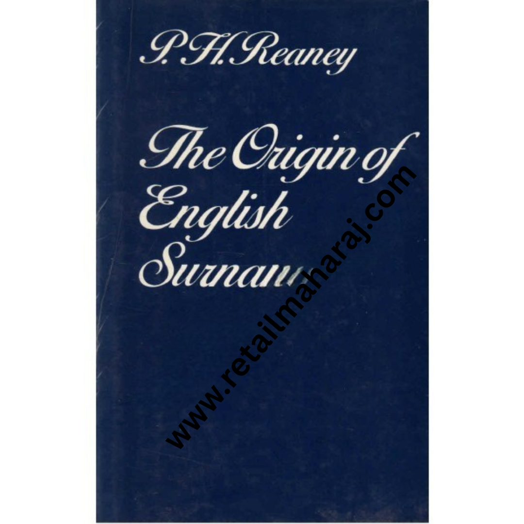 The Origin of English Surnames - Retail Maharaj